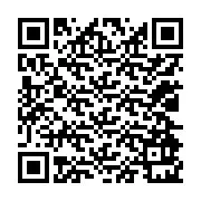 QR код за телефонен номер +12024921979