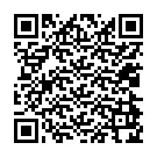 Código QR para número de telefone +12024924013