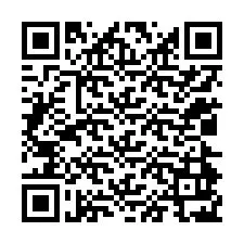 QR-code voor telefoonnummer +12024927044