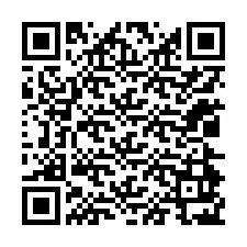 QR-code voor telefoonnummer +12024927045