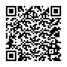 QR-Code für Telefonnummer +12024927049