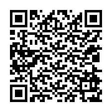 QR-code voor telefoonnummer +12024927904