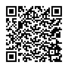 Código QR para número de teléfono +12024927905