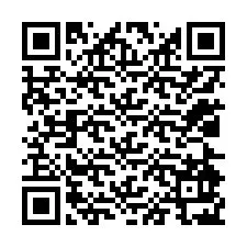 QR код за телефонен номер +12024927909