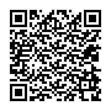 QR-koodi puhelinnumerolle +12024928107