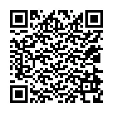 QR-code voor telefoonnummer +12024928109