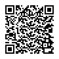 QR код за телефонен номер +12024930034