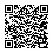 QR-koodi puhelinnumerolle +12024930417