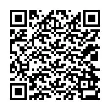 Código QR para número de telefone +12024933291