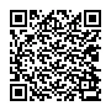 QR код за телефонен номер +12024933292