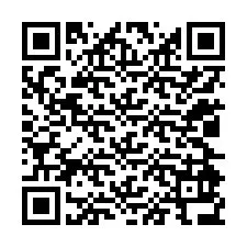 Código QR para número de telefone +12024936834