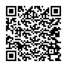 Codice QR per il numero di telefono +12024938437