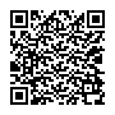 QR-Code für Telefonnummer +12024938438