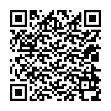 QR-koodi puhelinnumerolle +12024938445