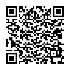 QR-code voor telefoonnummer +12024938446