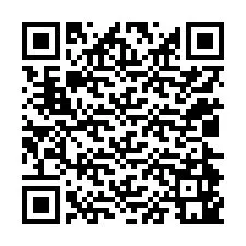 QR-koodi puhelinnumerolle +12024941144