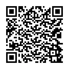 Código QR para número de telefone +12024941225