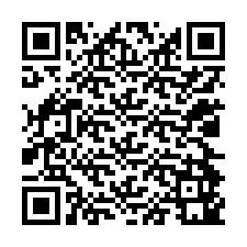 QR-koodi puhelinnumerolle +12024941228