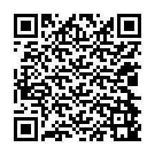 QR-koodi puhelinnumerolle +12024941234