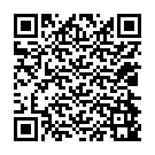 Código QR para número de teléfono +12024941249