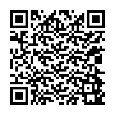 Código QR para número de teléfono +12024941250