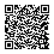 QR-koodi puhelinnumerolle +12024941251