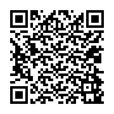 QR-koodi puhelinnumerolle +12024941253