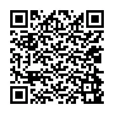 Kode QR untuk nomor Telepon +12024941256