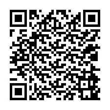 QR-Code für Telefonnummer +12024941818