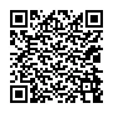 QR код за телефонен номер +12024948485