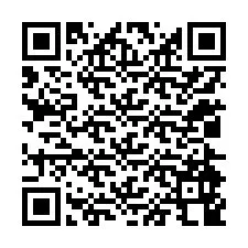 Código QR para número de telefone +12024948944