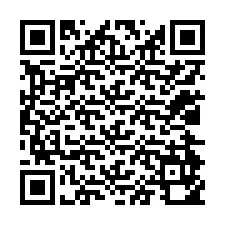 Codice QR per il numero di telefono +12024950489