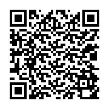 Código QR para número de telefone +12024950494