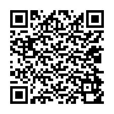 Código QR para número de teléfono +12024950496