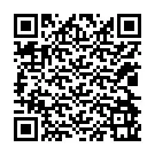 QR-koodi puhelinnumerolle +12024961321