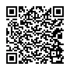 Código QR para número de telefone +12024972975