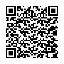 QR-code voor telefoonnummer +12025004298