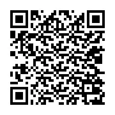 Código QR para número de teléfono +12025027636