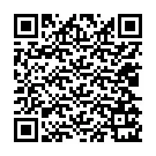 Código QR para número de telefone +12025121576