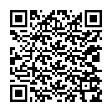 QR-koodi puhelinnumerolle +12025124930