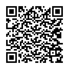 QR-koodi puhelinnumerolle +12025124932