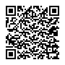 Código QR para número de telefone +12025135847