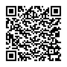 Código QR para número de teléfono +12025139454