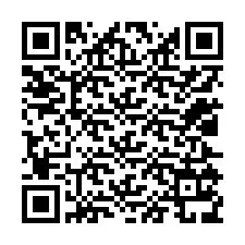 Código QR para número de telefone +12025139459