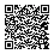 Código QR para número de telefone +12025144263