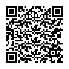 Kode QR untuk nomor Telepon +12025159354