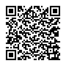 QR Code สำหรับหมายเลขโทรศัพท์ +12025163812