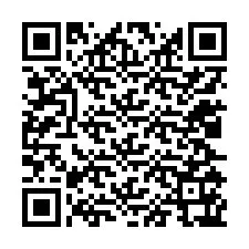 QR-koodi puhelinnumerolle +12025167176