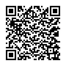 QR код за телефонен номер +12025167178