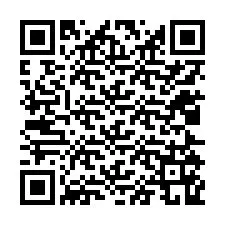 QR код за телефонен номер +12025169212